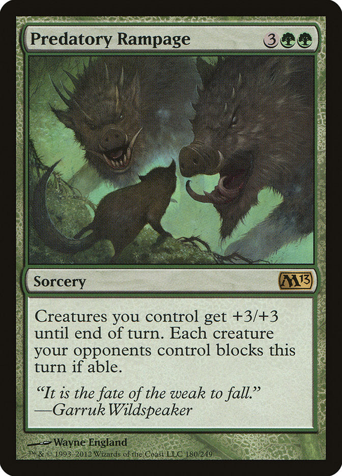 Predatory Rampage [Magic 2013] | Pegasus Games WI