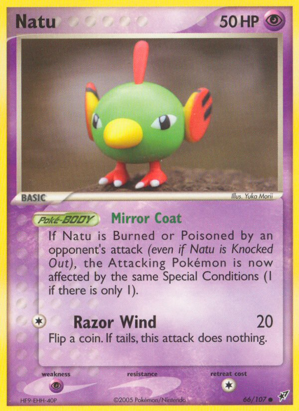 Natu (66/107) [EX: Deoxys] | Pegasus Games WI