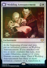 Wedding Announcement // Wedding Festivity [Innistrad: Crimson Vow Prerelease Promos] | Pegasus Games WI