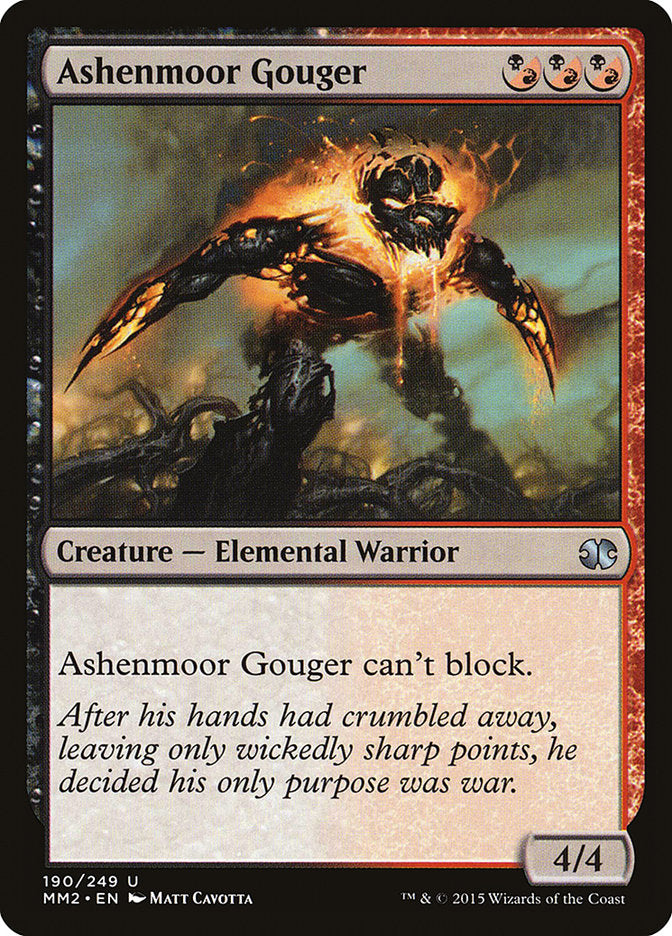 Ashenmoor Gouger [Modern Masters 2015] | Pegasus Games WI