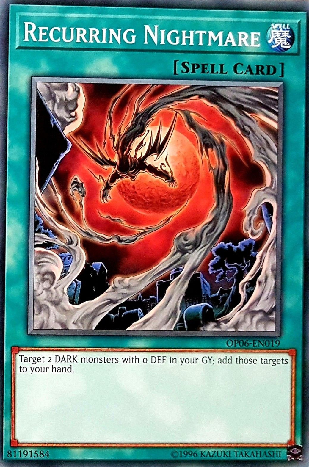 Recurring Nightmare [OP06-EN019] Common | Pegasus Games WI