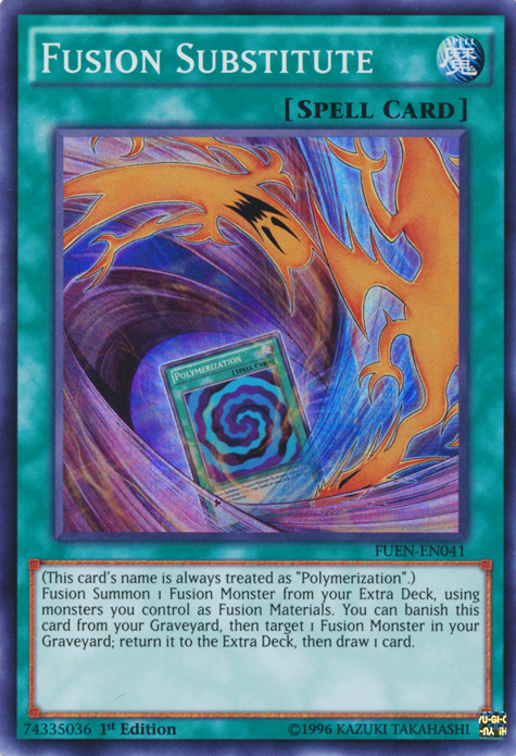 Fusion Substitute [FUEN-EN041] Super Rare | Pegasus Games WI