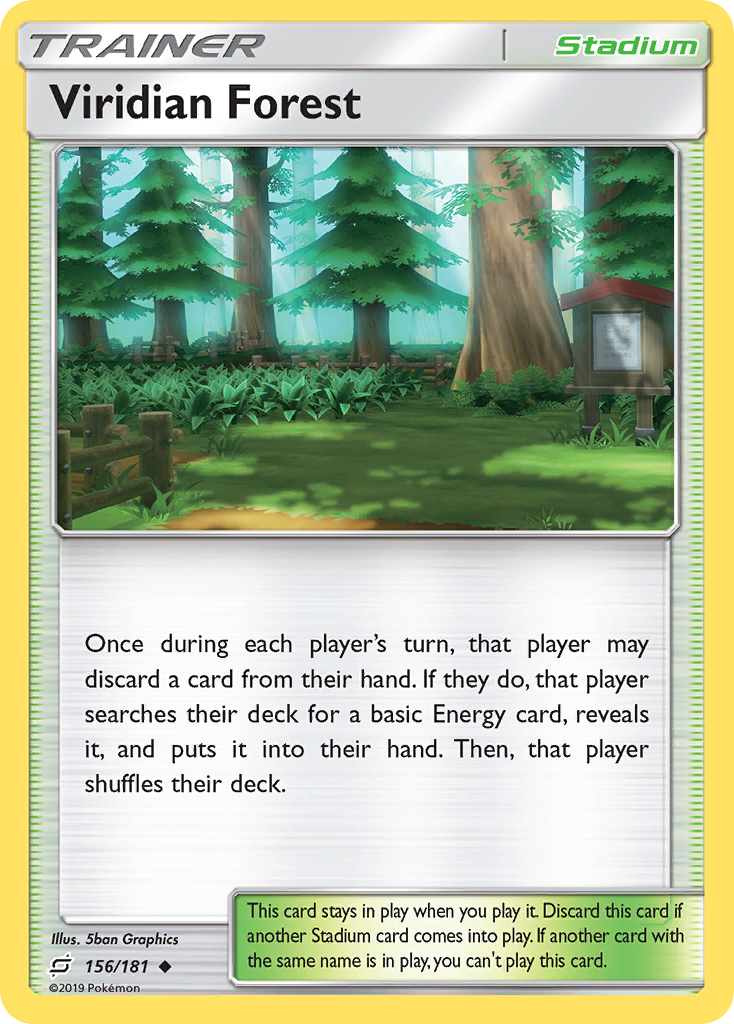 Viridian Forest (156/181) [Sun & Moon: Team Up] | Pegasus Games WI