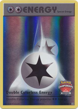 Double Colorless Energy (90/108) (Oceania Championship Promo) [XY: Evolutions] | Pegasus Games WI