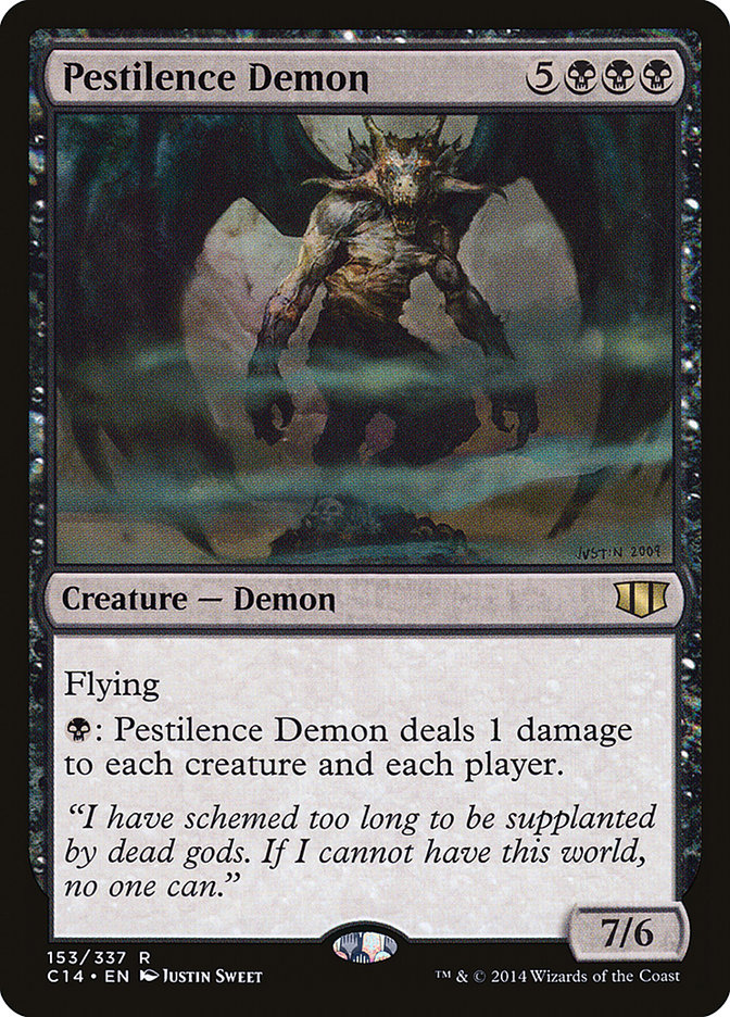 Pestilence Demon [Commander 2014] | Pegasus Games WI