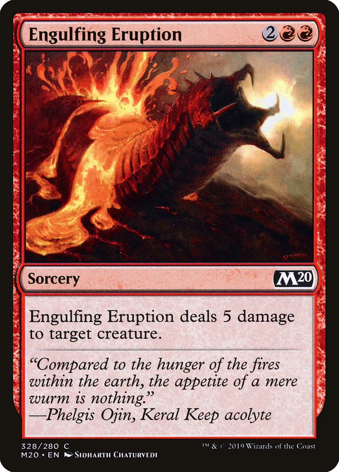 Engulfing Eruption [Core Set 2020] | Pegasus Games WI