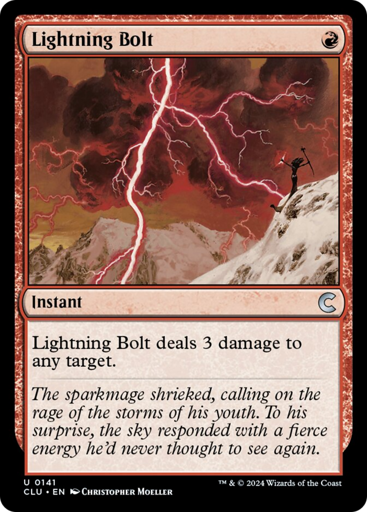 Lightning Bolt [Ravnica: Clue Edition] | Pegasus Games WI
