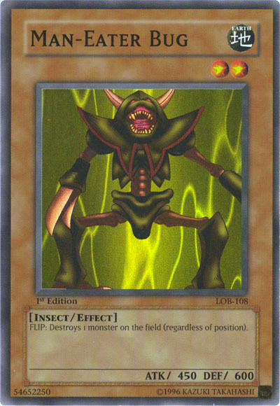 Man-Eater Bug [LOB-108] Super Rare | Pegasus Games WI
