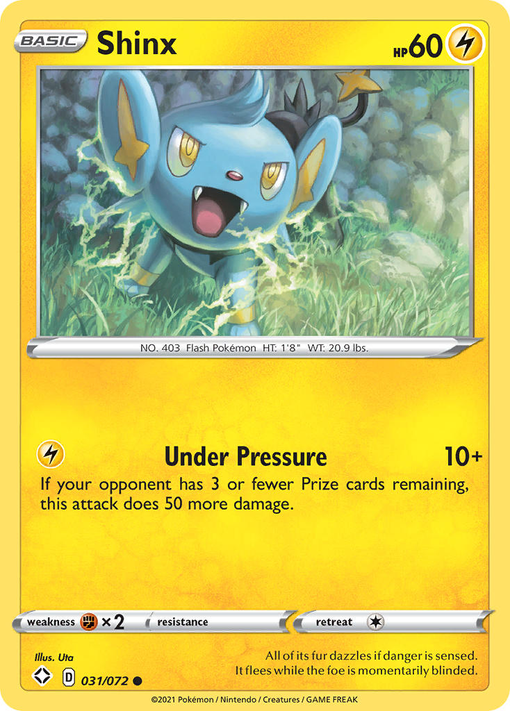 Shinx (031/072) [Sword & Shield: Shining Fates] | Pegasus Games WI