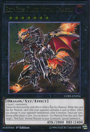 Red-Eyes Flare Metal Dragon (UTR) [CORE-EN054] Ultimate Rare | Pegasus Games WI