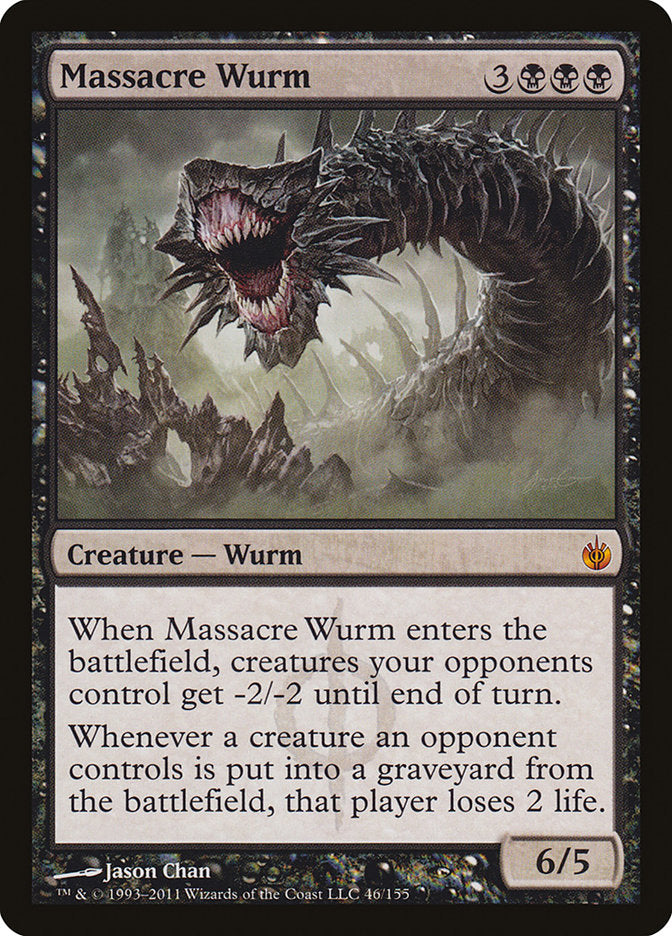 Massacre Wurm [Mirrodin Besieged] | Pegasus Games WI