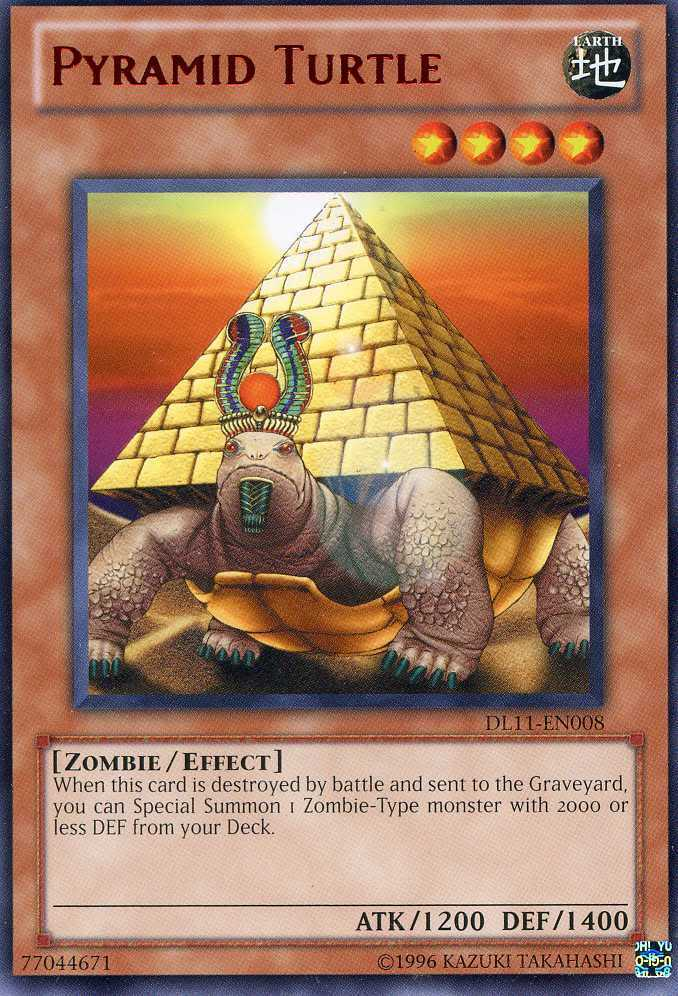 Pyramid Turtle (Red) [DL11-EN008] Rare | Pegasus Games WI