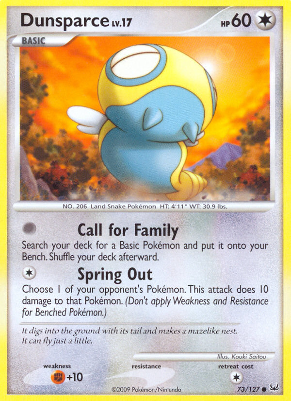 Dunsparce (73/127) [Platinum: Base Set] | Pegasus Games WI