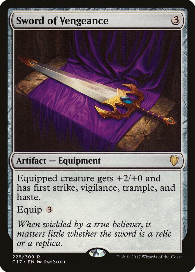 Sword of Vengeance [Commander 2017] | Pegasus Games WI