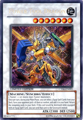 Power Tool Dragon [CT06-EN001] Secret Rare | Pegasus Games WI