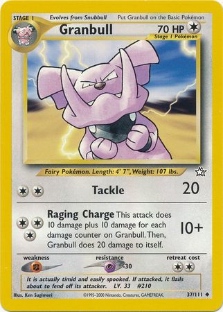 Granbull (37/111) [Neo Genesis Unlimited] | Pegasus Games WI