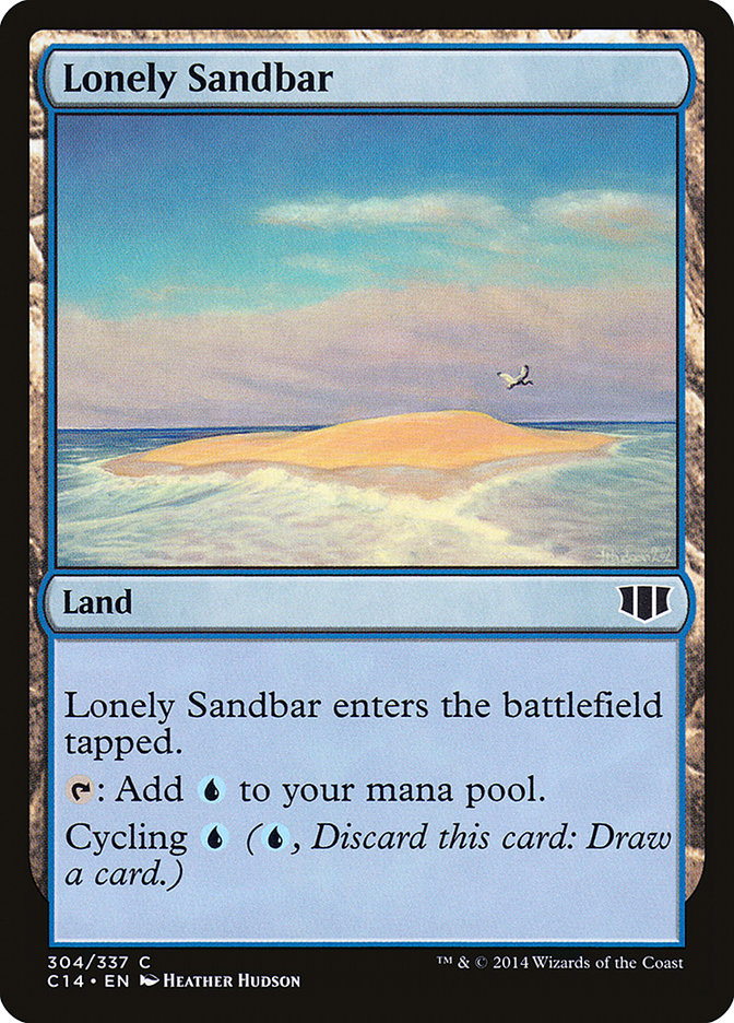 Lonely Sandbar [Commander 2014] | Pegasus Games WI