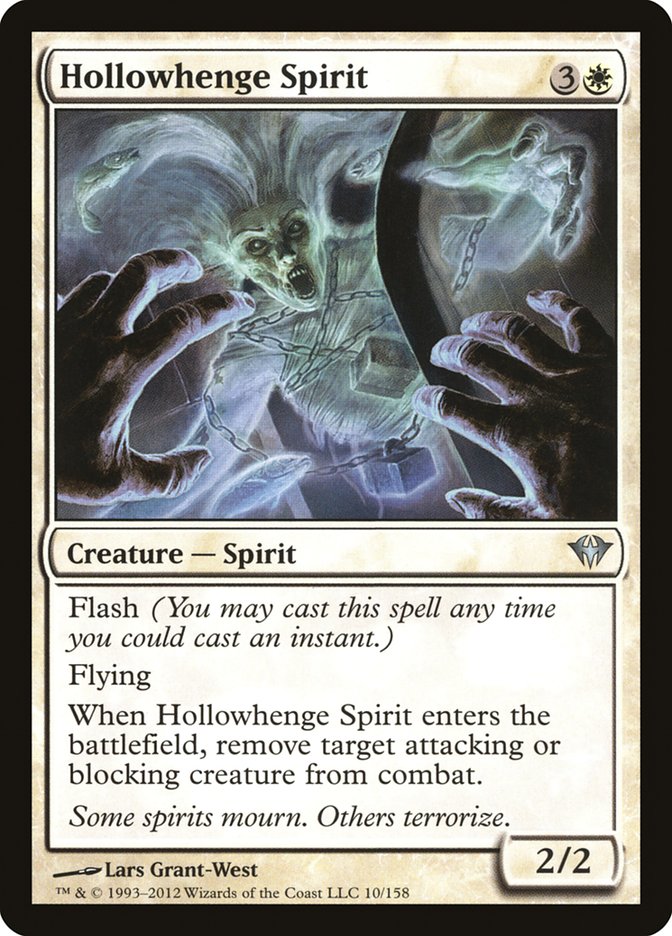 Hollowhenge Spirit [Dark Ascension] | Pegasus Games WI