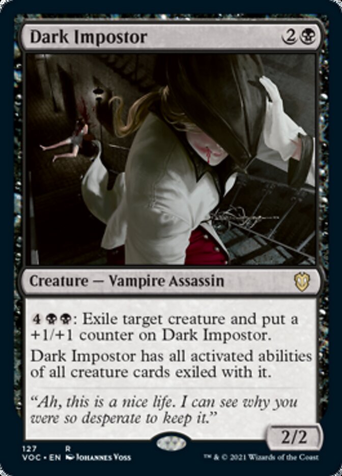 Dark Impostor [Innistrad: Crimson Vow Commander] | Pegasus Games WI