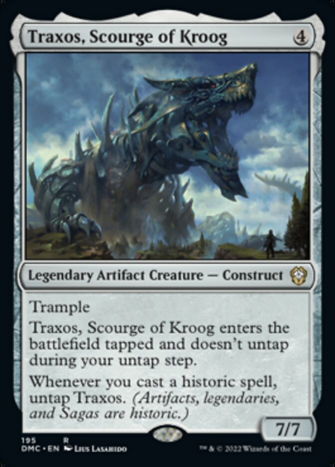 Traxos, Scourge of Kroog [Dominaria United Commander] | Pegasus Games WI