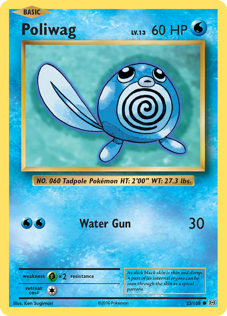 Poliwag (23/108) [XY: Evolutions] | Pegasus Games WI