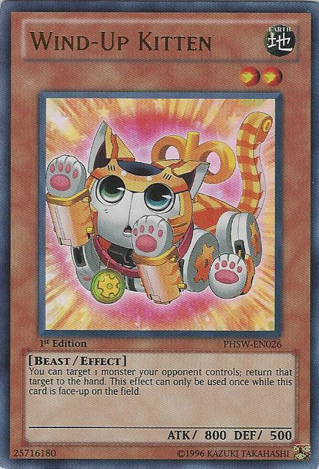 Wind-Up Kitten [PHSW-EN026] Ultra Rare | Pegasus Games WI