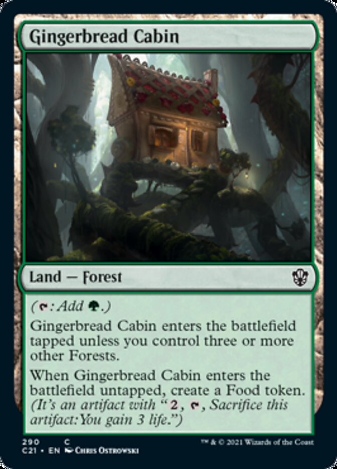 Gingerbread Cabin [Commander 2021] | Pegasus Games WI