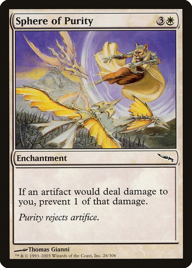 Sphere of Purity [Mirrodin] | Pegasus Games WI