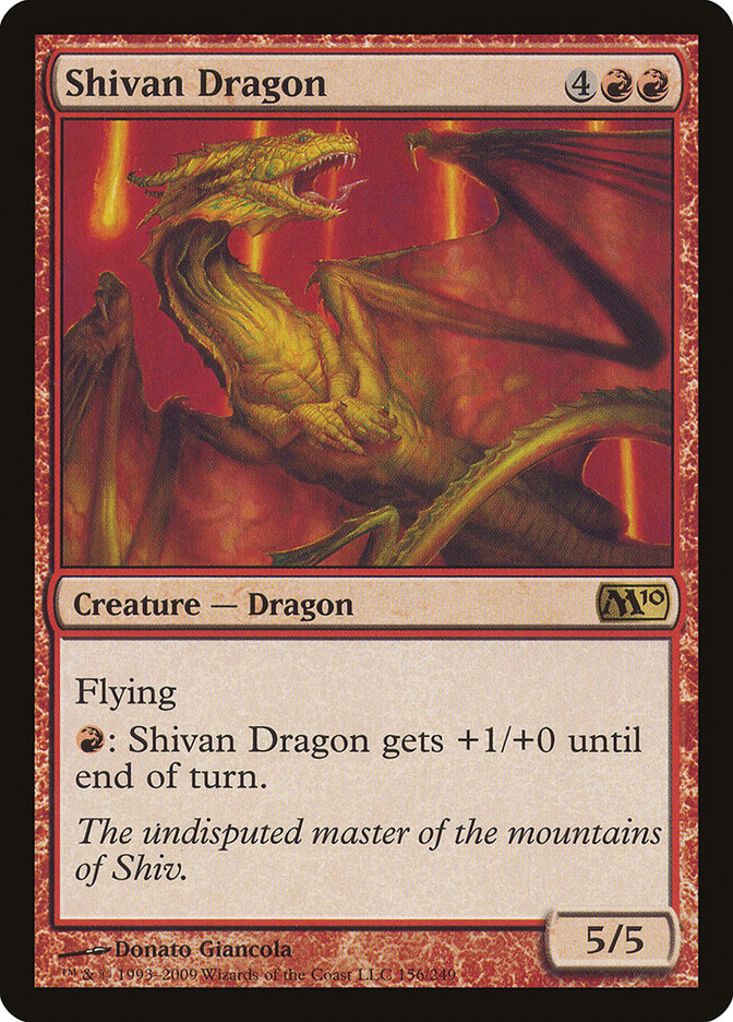 Shivan Dragon [Magic 2010] | Pegasus Games WI