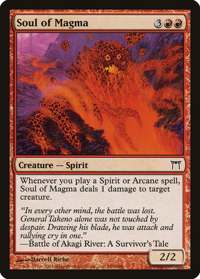 Soul of Magma [Champions of Kamigawa] | Pegasus Games WI