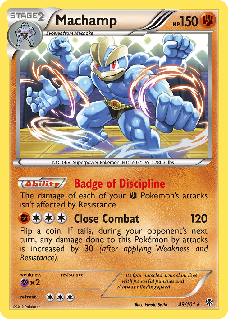 Machamp (49/101) [Black & White: Plasma Blast] | Pegasus Games WI