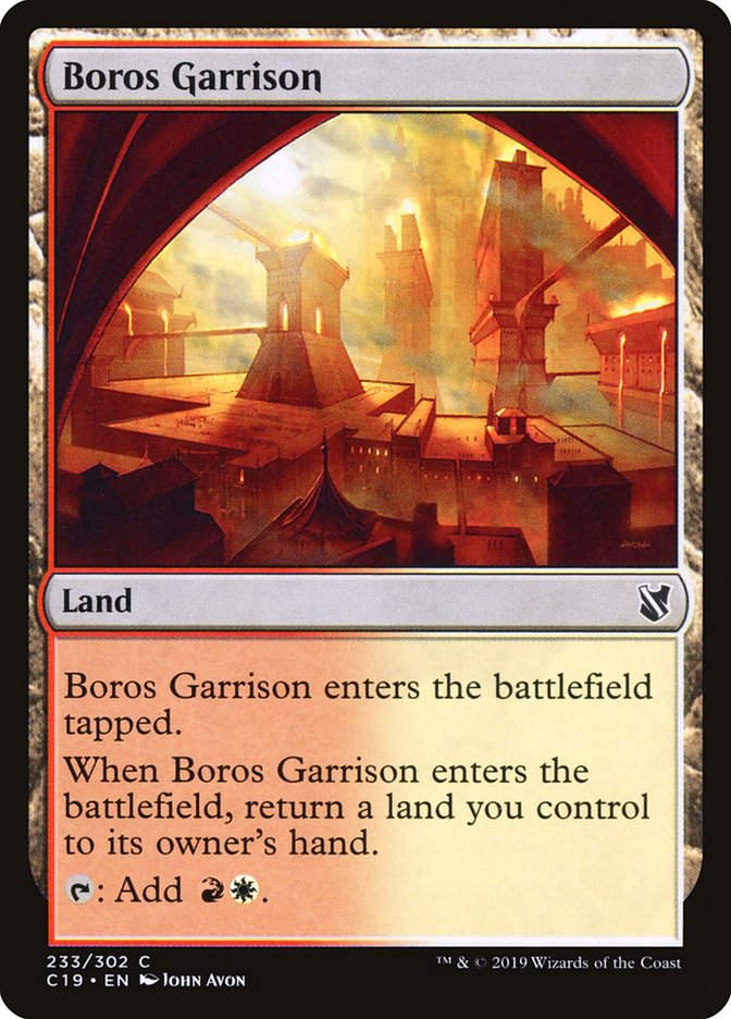 Boros Garrison [Commander 2019] | Pegasus Games WI