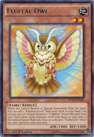 Fluffal Owl [MP15-EN141] Rare | Pegasus Games WI