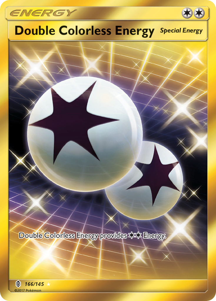 Double Colorless Energy (166/145) [Sun & Moon: Guardians Rising] | Pegasus Games WI