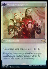 Wedding Announcement // Wedding Festivity [Innistrad: Crimson Vow Prerelease Promos] | Pegasus Games WI