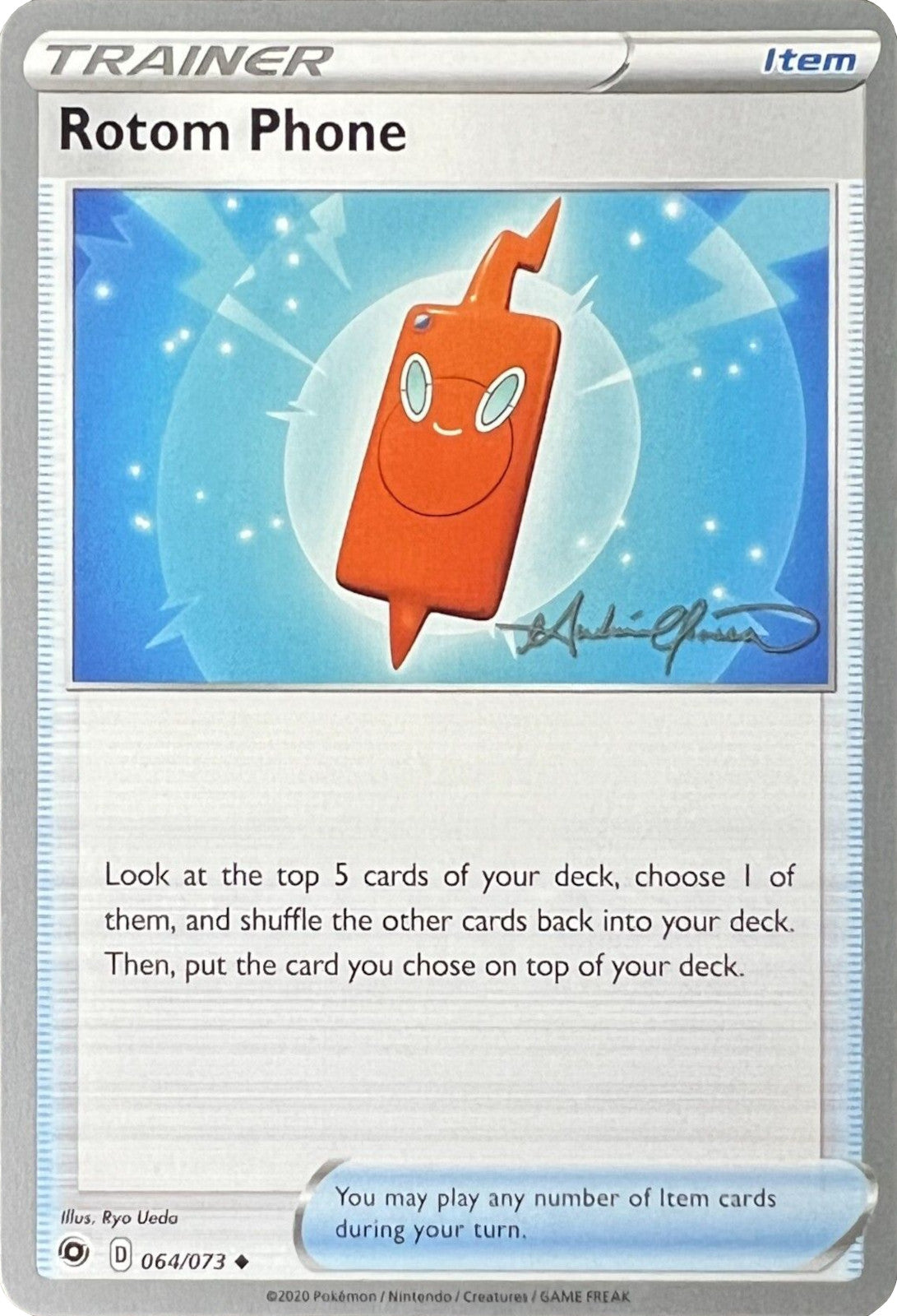 Rotom Phone (064/073) (The Shape of Mew - Andre Chiasson) [World Championships 2022] | Pegasus Games WI