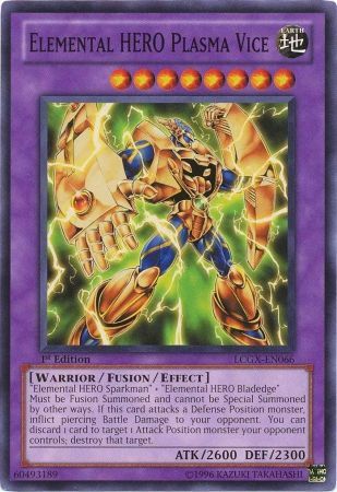Elemental HERO Plasma Vice [LCGX-EN066] Common | Pegasus Games WI