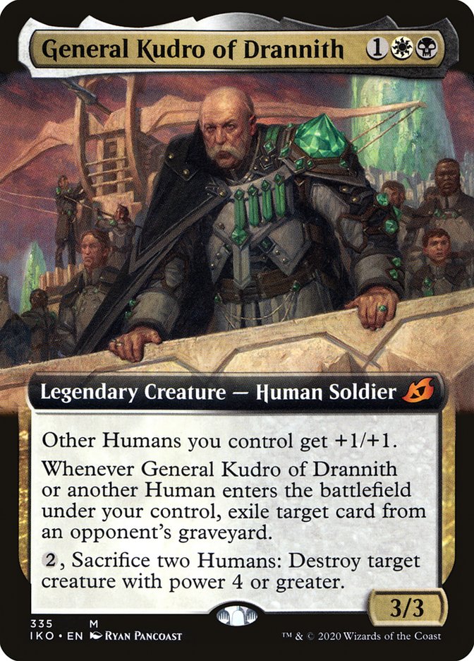General Kudro of Drannith (Extended Art) [Ikoria: Lair of Behemoths] | Pegasus Games WI
