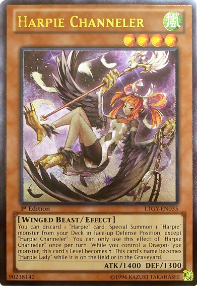 Harpie Channeler (UTR) [LTGY-EN035] Ultimate Rare | Pegasus Games WI