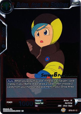 Bulma, from the Sidelines (Destroyer Kings) [BT6-011_PR] | Pegasus Games WI