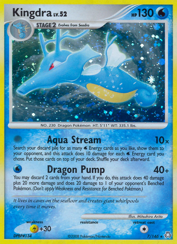 Kingdra (7/146) [Diamond & Pearl: Legends Awakened] | Pegasus Games WI