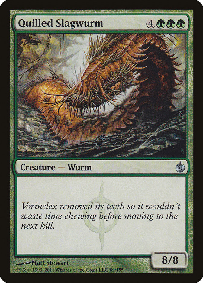 Quilled Slagwurm [Mirrodin Besieged] | Pegasus Games WI