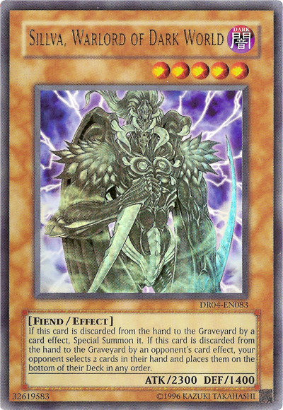 Sillva, Warlord of Dark World [DR04-EN083] Ultra Rare | Pegasus Games WI