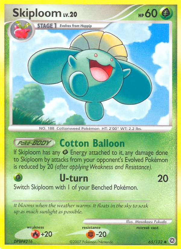 Skiploom (65/132) [Diamond & Pearl: Secret Wonders] | Pegasus Games WI