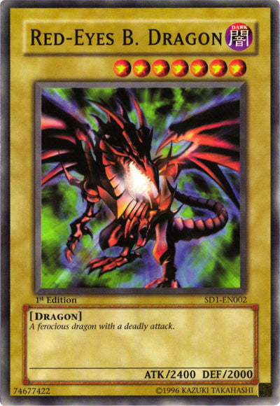 Red-Eyes B. Dragon [SD1-EN002] Common | Pegasus Games WI