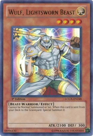 Wulf, Lightsworn Beast [LCGX-EN248] Ultra Rare | Pegasus Games WI