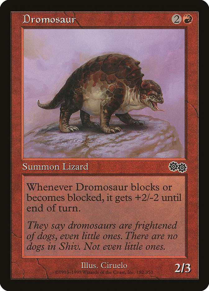 Dromosaur [Urza's Saga] | Pegasus Games WI