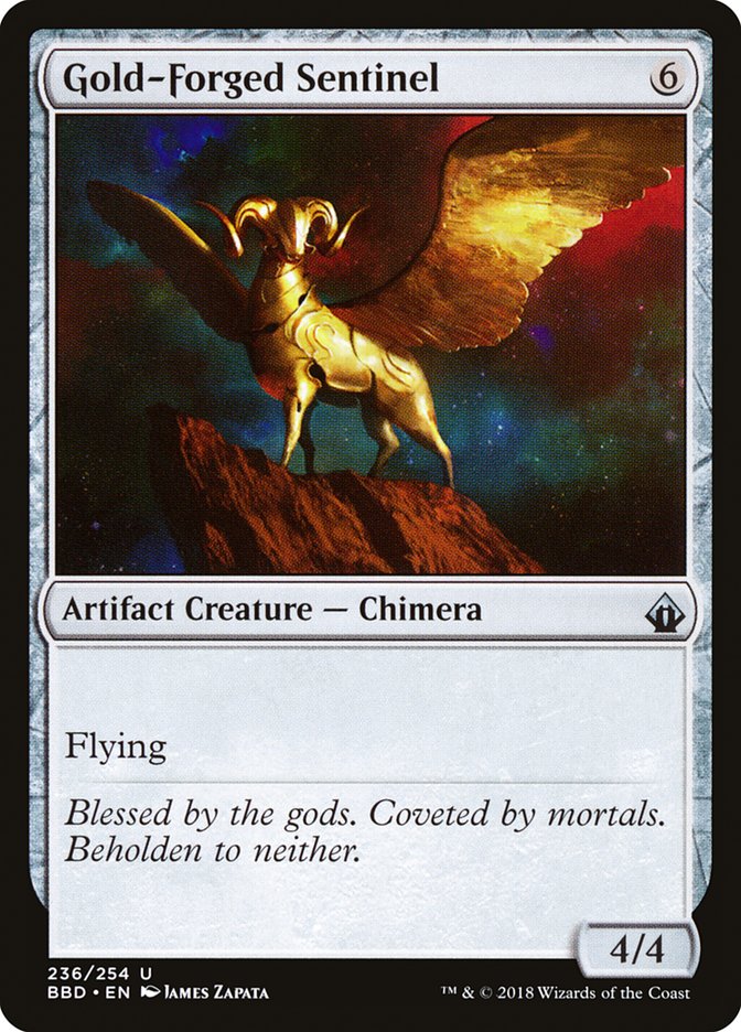 Gold-Forged Sentinel [Battlebond] | Pegasus Games WI