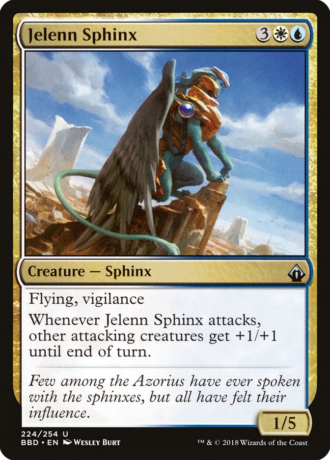 Jelenn Sphinx [Battlebond] | Pegasus Games WI