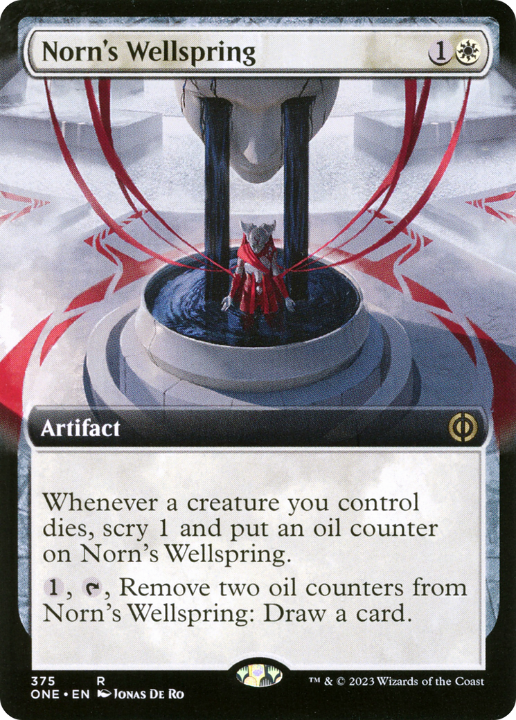 Norn's Wellspring (Extended Art) [Phyrexia: All Will Be One] | Pegasus Games WI